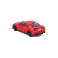 Bburago - STREET FIRE, 2017 Nissan GT-R, červená, 1:43