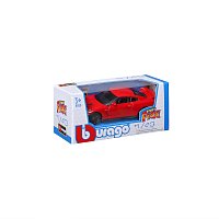 Bburago - STREET FIRE, 2017 Nissan GT-R, červená, 1:43