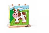 Picture cubes puzzle Stacker