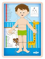 Human body puzzle - Boy EN