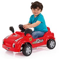 Velké šlapací auto s klaksonem (box)