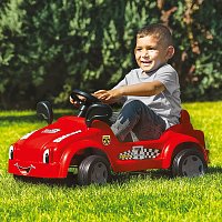 Velké šlapací auto s klaksonem (box)