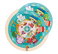 Puzzle-Povolání v kruhu