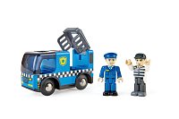 Policejní auto s houkačkou