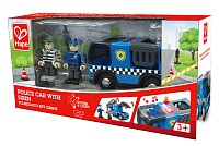 Policejní auto s houkačkou