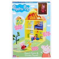 PEPPA PIG - domček so záhradkou + figúrka a príslušenstvom