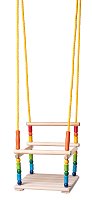 Swing colored with backrest