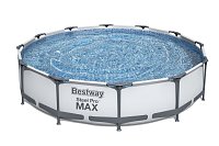 Nadzemný bazén guľatý Steel Pro MAX, kartušová filtrácia, priemer 3,66m, výška 76cm