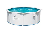 Nadzemní bazén kruhový Hydrium,písková filtrace, žebřík, průměr 3,6m, výška 1,2m