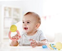 ECO BABY - Chrastítko prstýnek