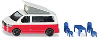 SIKU Super - VW T6 California s pohyblivou strechou a príslušenstvom