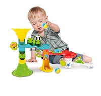Baby velká kuličková dráha se zvířátky