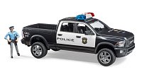 Konstrukční vozy - policejní pick-up RAM2500 s policistou