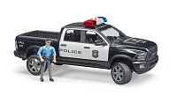 Konstrukční vozy - policejní pick-up RAM2500 s policistou