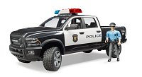 Konstrukční vozy - policejní pick-up RAM2500 s policistou