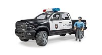 Konstrukční vozy - policejní pick-up RAM2500 s policistou