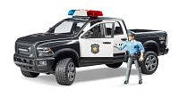 Konstrukční vozy - policejní pick-up RAM2500 s policistou