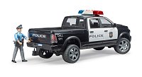 Konstrukční vozy - policejní pick-up RAM2500 s policistou