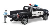 Konstrukční vozy - policejní pick-up RAM2500 s policistou