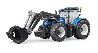 Farmer - traktor New Holland s předním nakladačem