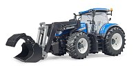 Farmer - traktor New Holland s předním nakladačem