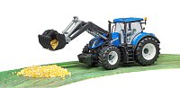 Farmer - traktor New Holland s předním nakladačem