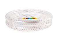 Bazén s míčky (50ks), průměr 91cm – mix 2 barvy (růžová, modrá)