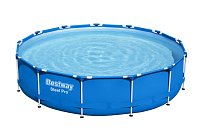 Nadzemní bazén kruhový Steel Pro, kartušová filtrace, průměr 3,96m, výška 84cm