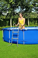 Nadzemní bazén kruhový Steel Pro, kartušová filtrace, průměr 3,96m, výška 84cm