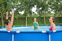 Nadzemní bazén kruhový Steel Pro, kartušová filtrace, průměr 3,96m, výška 84cm