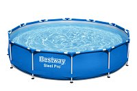 Nadzemní bazén kruhový Steel Pro, průměr 3,66m, výška 76cm