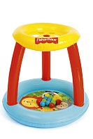 Nafukovacie hracie centrum Fisher Price s loptičkami (15ks), 89cm x 89cm x 84cm