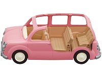 Rodinné auto růžové Van