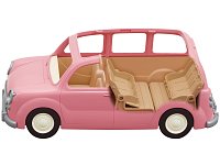 Rodinné auto růžové Van