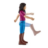 Velký dům se stájí, příslušenstvím a kloubovými figurkami