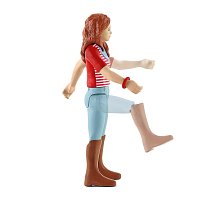 Velký dům se stájí, příslušenstvím a kloubovými figurkami