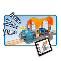 SMART TECH SOUND Vlaková stanice s tunelem