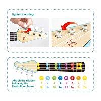 Ukulele modré