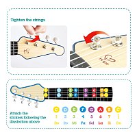 Uč sa pomocou svetiel - Ukulele