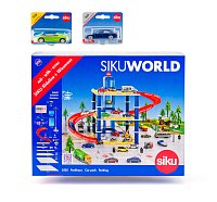 SIKU World - Garáž s 2 autami