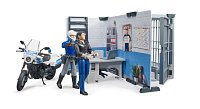 bworld - policejní stanice s motorkou