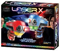 LASER X evolution double blaster set pre 2 hráčov