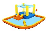 Nafukovacie vodné centrum s trampolínou Beach Bounce Water Park 3,65m x 3,40m x 1,52m