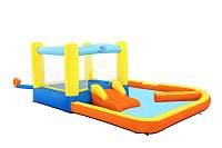 Nafukovacie vodné centrum s trampolínou Beach Bounce Water Park 3,65m x 3,40m x 1,52m