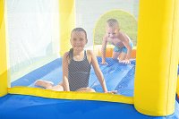 Nafukovacie vodné centrum s trampolínou Beach Bounce Water Park 3,65m x 3,40m x 1,52m