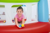 Nafukovací hrací centrum Fisher-Price s míčky (50ks), 1,75 x 1,73 x 1,35m