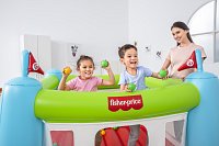 Nafukovací hrací centrum Fisher-Price s míčky (50ks), 1,75 x 1,73 x 1,35m