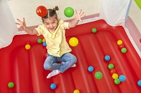 Nafukovací hrací centrum Fisher-Price s míčky (50ks), 1,75 x 1,73 x 1,35m