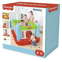 Nafukovací hrací centrum Fisher-Price s míčky (50ks), 1,75 x 1,73 x 1,35m
