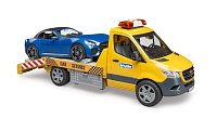Komerční vozy - MB Sprinter přepravující auto